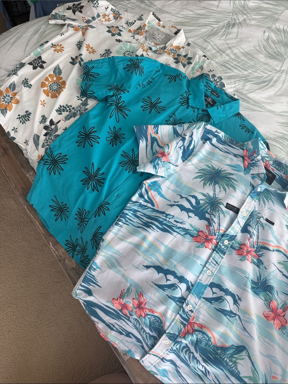 Men's Surf button down shirts